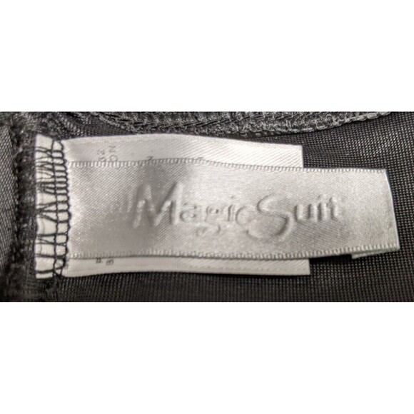 Women's Magicsuit Black Convertible Swim Dress Adjustable Straps Size 4 - Picture 12 of 13